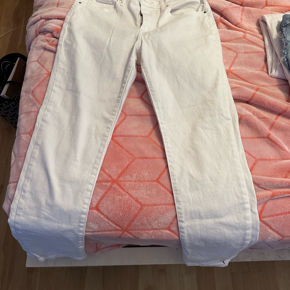 Levi's Women's Straight Leg White Jeans